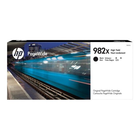 HP 982X - hoog rendement - zwart - origineel - PageWide - inktcartridge