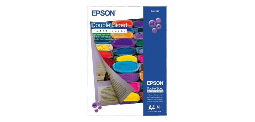 Epson Double-Sided Matte Paper - A4 - 50 Feuilles