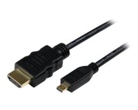 StarTech.com Câble HDMI haute vitesse avec Ethernet 0,5 m - HDMI vers HDMI Micro - M/M
