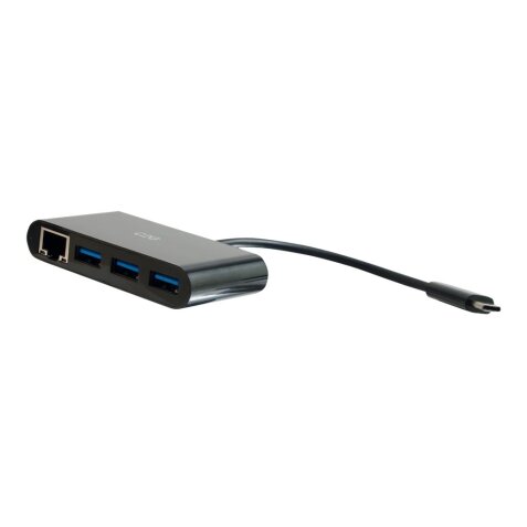 C2G 82406 laptop dock & poortreplicator USB 3.2 Gen 1 (3.1 Gen 1) Type-C Zwart