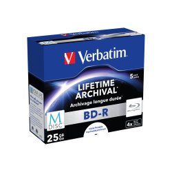 Verbatim M-Disc - BD-R x 5 - 25 GB - opslagmedia