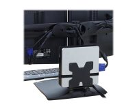Ergotron 80-107-200 support pour unité centrale Support de CPU monté sur bureau Noir