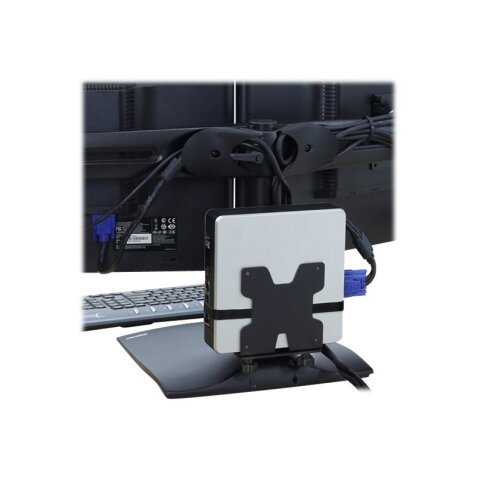 Ergotron 80-107-200 support pour unité centrale Support de CPU monté sur bureau Noir