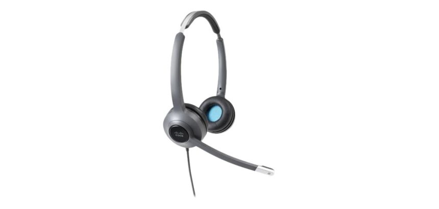 Cisco 522 Casque Avec fil Arceau Bureau/Centre d'appels Noir, Gris