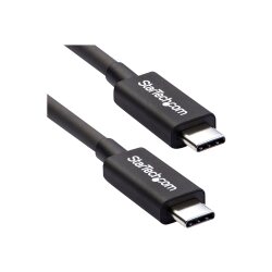 StarTech.com Câble Thunderbolt 3 (20 Gb/s) USB-C de 2 m - Compatible Thunderbolt, USB et DisplayPort - M/M