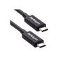 StarTech.com Câble Thunderbolt 3 (20 Gb/s) USB-C de 2 m - Compatible Thunderbolt, USB et DisplayPort - M/M