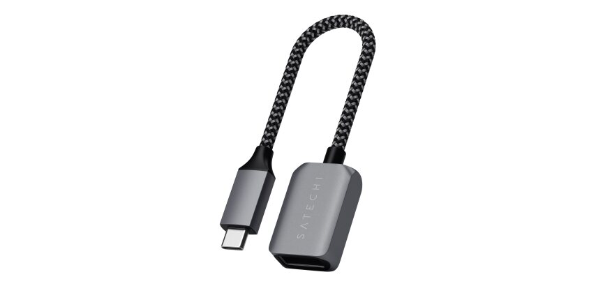 Satechi ST-UCATCM câble USB USB 3.2 Gen 1 (3.1 Gen 1) USB C USB A 5 Gbit/s Gris