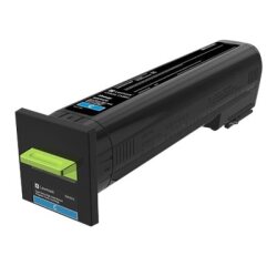Lexmark - Extra High Yield - cyan - original - toner cartridge - LCCP, LRP