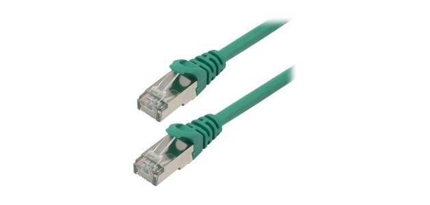 MCL FCC6BM-1.5M/V câble de réseau Vert 1,5 m Cat6 F/UTP (FTP)