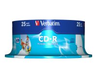 Verbatim CD-R AZO Wide Inkjet Printable 700 Mo 52x 25 pièce(s)