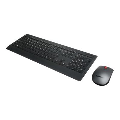Lenovo 4X30H56806 clavier Souris incluse Universel RF sans fil AZERTY Français Noir