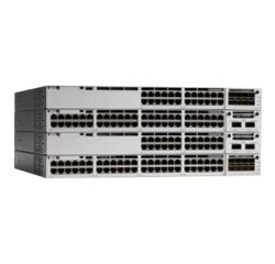 Cisco Catalyst C9300-48P-E Géré L2/L3 Gigabit Ethernet (10/100/1000) Connexion Ethernet, supportant l'alimentation via ce port (PoE) Gris