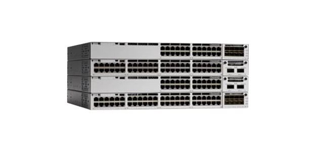 Cisco Catalyst C9300-24P-E Géré L2/L3 Gigabit Ethernet (10/100/1000) Connexion Ethernet, supportant l'alimentation via ce port (PoE) 1U Gris