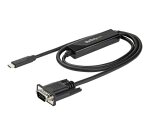StarTech.com Adaptateur USB-C vers VGA 1m - Câble Vidéo Actif USB Type C vers VGA - 1920x1200/1080p - Compatible Thunderbolt 3 - Convertisseur USB-C à VGA - DP Alt Mode HBR2