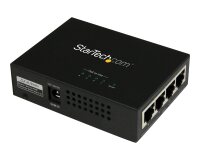 StarTech.com Injecteur PoE+ à 4 ports Gigabit - Midspan Power over Ethernet - 802.3at/af