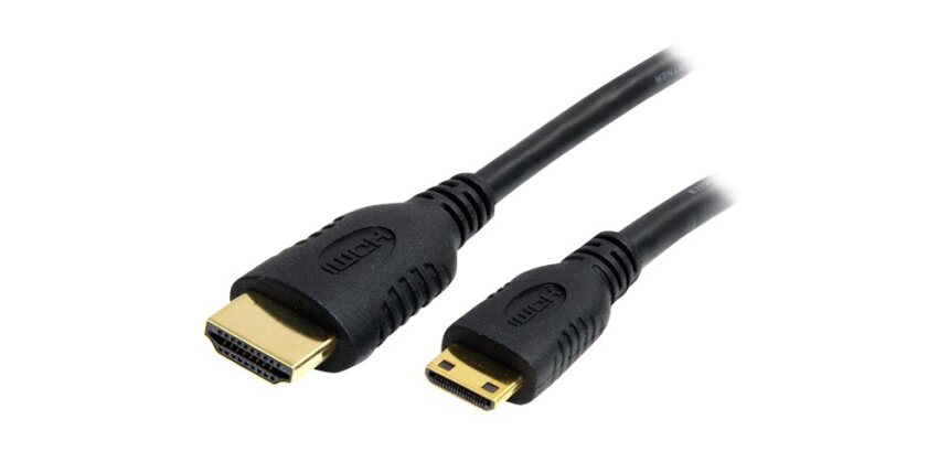 StarTech.com Câble HDMI haute vitesse avec Ethernet 0,5 m - HDMI vers HDMI Mini - M/M