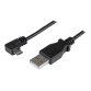 StarTech.com Câble de charge et synchronisation Micro USB de 1 m - USB-A vers Micro-B à angle droit - M/M - 0,25 mm²