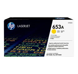 HP 653A - yellow - original - LaserJet - toner cartridge (CF322A)
