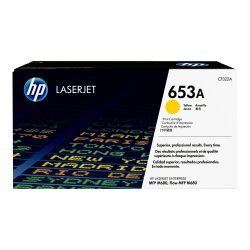 HP 653A - geel - origineel - LaserJet - tonercartridge (CF322A)