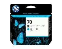 HP 70 - cyan, matte black - printhead