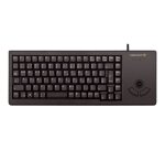 CHERRY XS G84-5400 TRACKBALL KEYBOARD Clavier filaire miniature, trackball, USB, noir, AZERTY - FR
