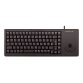 CHERRY XS G84-5400 TRACKBALL KEYBOARD Clavier filaire miniature, trackball, USB, noir, AZERTY - FR