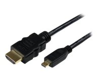StarTech.com Câble HDMI haute vitesse avec Ethernet 2 m - HDMI vers HDMI Micro - M/M