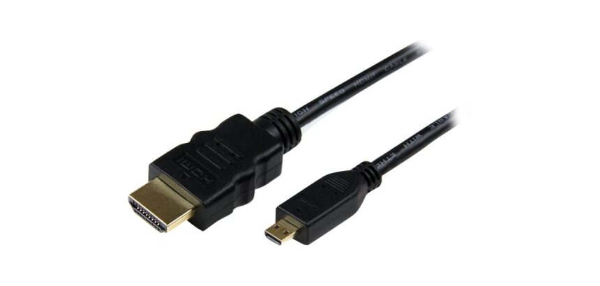 StarTech.com Câble HDMI haute vitesse avec Ethernet 2 m - HDMI vers HDMI Micro - M/M