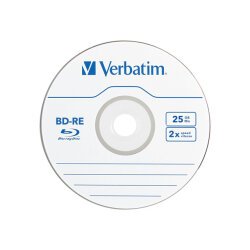 Verbatim BD-RE SL 25GB 2x 10 Pack Spindle 25 Go 10 pièce(s)