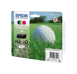 Epson Golf ball Encre DURABrite Ultra multipack 4 couleurs Balle de golf 34