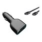 DLH CHARGEUR VOITURE ALLUME CIGARE USB-C 60W POUR ORDINATEUR PORTABLE