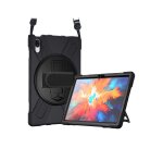 DLH Coque renforcee avec bandouliere, poignee rotative et pied support pour Lenovo Tab P11 Pro 11.5" (ZA7R, ZA7X, TB-J606, TB-J606F, TB-J606X..)