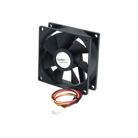 StarTech.com Ventilateur PC Silencieux à Double Roulement à Billes - Alimentation TX3 - 80 mm