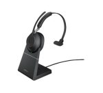 Jabra Evolve2 65 Casque Sans fil Arceau Bureau/Centre d'appels USB Type-A Bluetooth Socle de chargement Noir