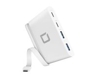 DICOTA D31731 hub & concentrateur 5000 Mbit/s Blanc