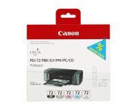 Canon PGI-72 PBK/GY/PM/PC/CO Multipack - 5er-Pack - Grau, Photo schwarz, Photo Cyan, Photo Magenta, Chroma-Optimierer - original - Tintenbehälter