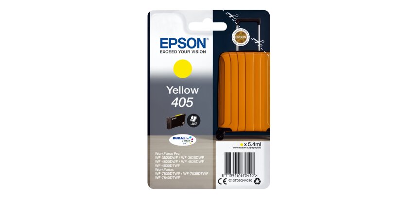 Cartouche d'encre Epson VALISE JAUNE