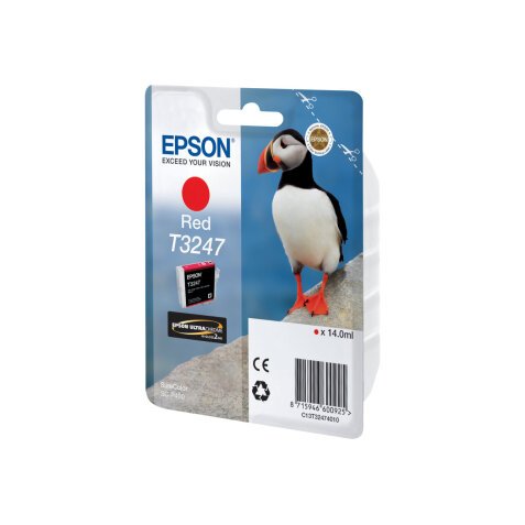 Epson T3247 - rood - origineel - inktcartridge