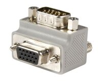 StarTech.com VGA Cable adapter DB15 M DB15 FM Gris
