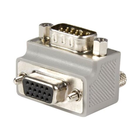 StarTech.com VGA Cable adapter DB15 M DB15 FM Gris