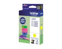 LC221Y BROTHER MFCJ880DW Encre Jaune  260Pages