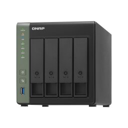 QNAP TS-431X3 NAS Tower Annapurna Labs Alpine AL-314 4 Go DDR3 QNAP Turbo System Noir