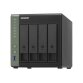 QNAP TS-431X3 NAS Tower Annapurna Labs Alpine AL-314 4 Go DDR3 QNAP Turbo System Noir