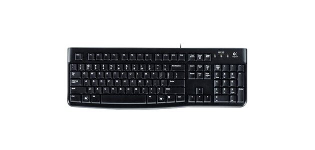 Logitech Keyboard K120 for Business clavier Universel USB QWERTY Anglais Noir