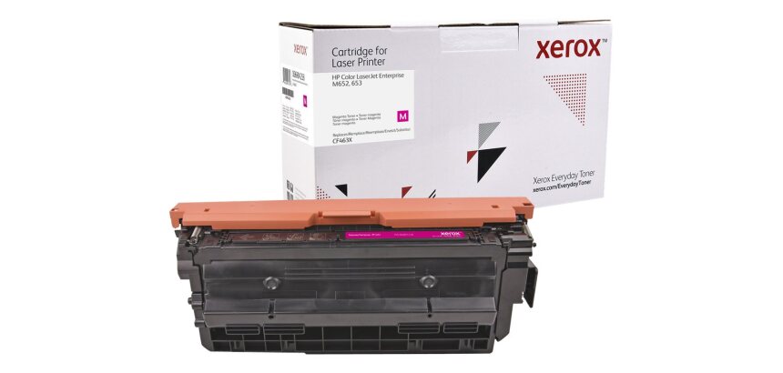 Toner remanufacturé Magenta Everyday™ de Xerox compatible avec HP 656X (CF463X), Grande capacité