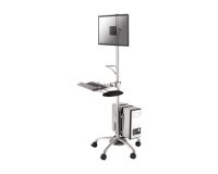 Neomounts FPMA-MOBILE1800 Station de travail mobile 10-27"