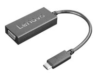 Lenovo 4X90M42956 câble vidéo et adaptateur VGA (D-Sub) USB Type-C Noir