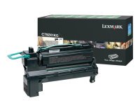 Lexmark - Extra High Yield - black - original - toner cartridge - LCCP, LRP