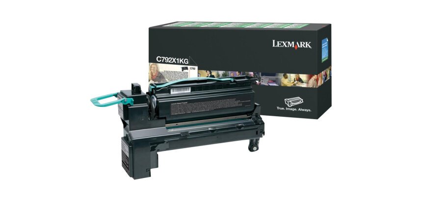 Lexmark C792X1KG Cartouche de toner 1 pièce(s) Original Noir