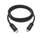 Vision TC 1MUSBC/BL câble USB USB 3.2 Gen 1 (3.1 Gen 1) 1 m USB C Noir
